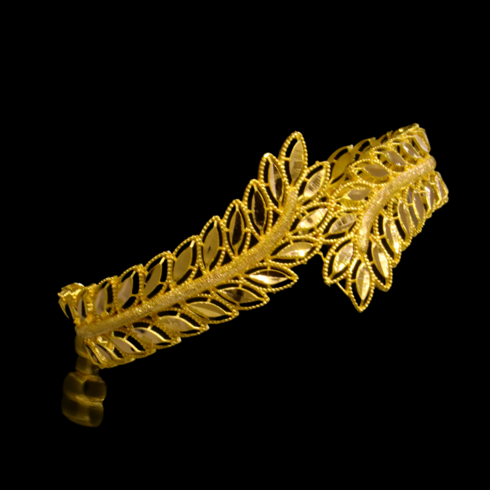 21k Gold Bangle Bracelet